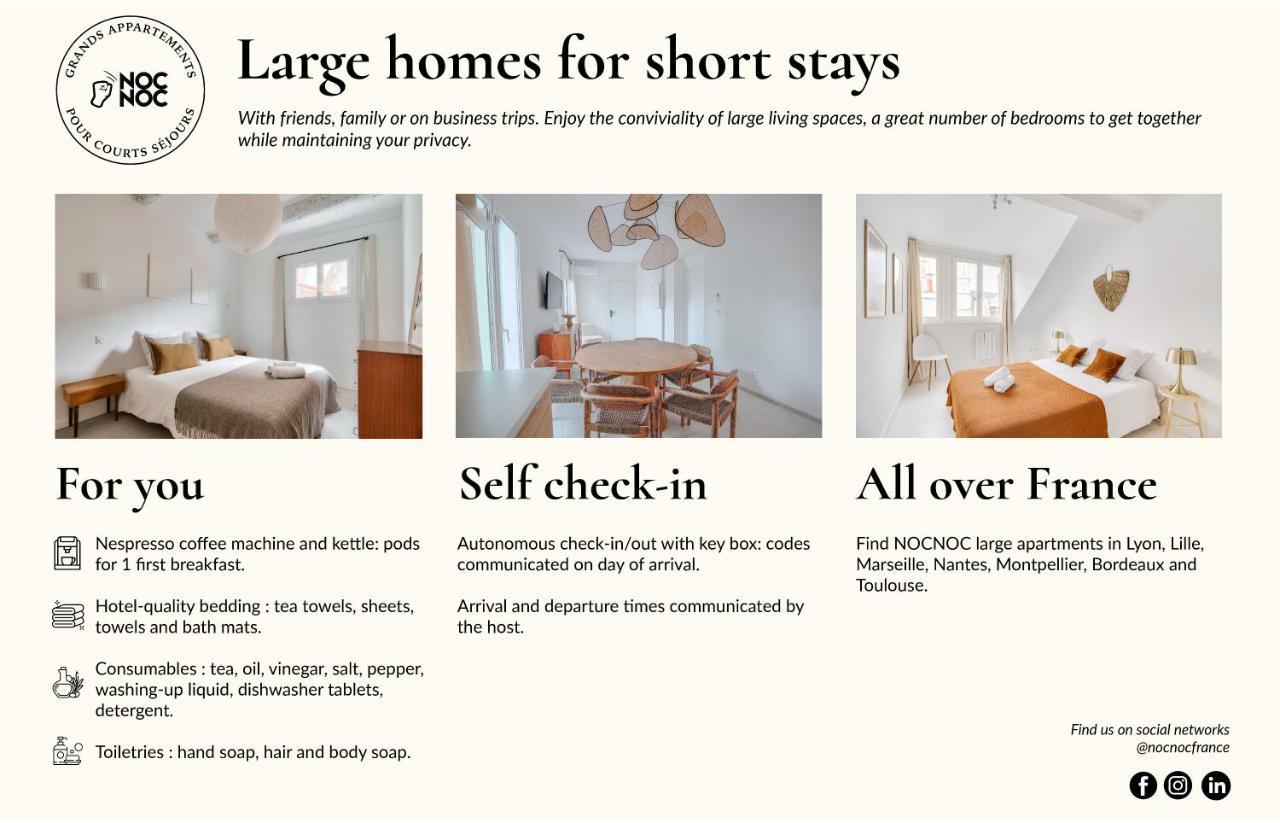 Nocnoc - L'Etage De Cordeliers Apartment ลียง ภายนอก รูปภาพ
